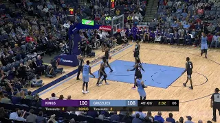 Final Minutes, Sacramento Kings vs Memphis Grizzlies, 12/21/19 | Smart Highlights