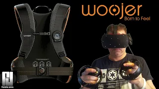 WOOJER EDGE Haptic Vest IMPRESSIONS - An EXTRA LAYER of Immersion to VR + Lost Gnome Adventure!