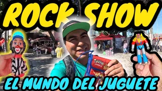 El tianguis MAS GRANDE de JUGUETES de CDMX, el ROCK SHOW #swapmeet #fleamarket #toys #chachareando