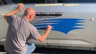 Installing Vinyl on a Car - Wet Method Tutorial