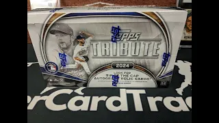 NEW RELEASE!  2024 Topps Tribute!  High End Baseball Cards!