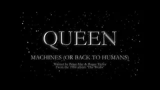 Queen - Machines (Or Back To Humans) (Official Lyric Video)