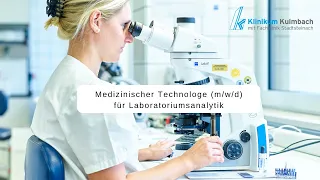 Medizinischer Technologe (m/w/d) für Laboratoriumsanalytik