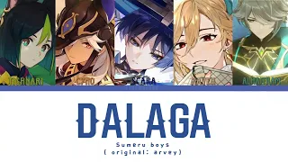 Sumeru Boys - Dalaga lyrics ( original: arvey )