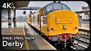 Mega Loco, Drag, Test Train & Passenger Action at Derby! - S1- E1 - 08/02/24