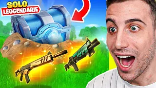 Gioco con SOLO Chest LEGGENDARIE SottoTerra e VINCO! Stagione 2 Capitolo 5 Fortnite ITA!