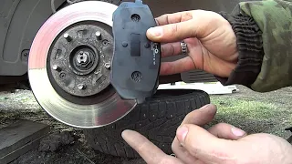 Replacing the front pads of the 2018-2019 Hyundai Tucson