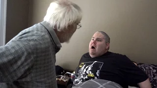 ANGRY GRANDPA DESTROYS WRESTLEMANIA TICKETS!!