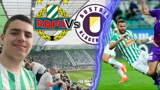 Rapid Wien gegen Austria Klagenfurt Stadion Vlog