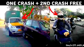 Multiple Car Crash Caught in Dashcam | Road Rage Bengaluru