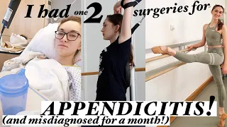 Recovery from appendicitis | a ballerina vlog