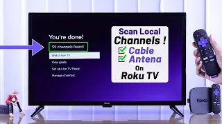 How To Run A Local Channel Scan on a Roku TV! [Antenna or Cable]