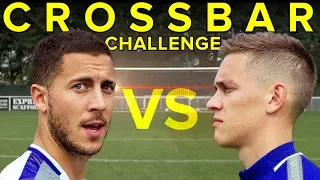 EDEN HAZARD Crossbar Challenge - WHO WINS?