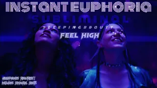 instant euphoric feeling dopamine release subliminal ⚠️ intense (listen once and feel the euphoria)