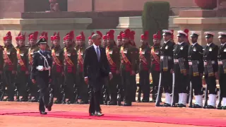 Ceremonial welcome of President Barack Obama of the United States of America