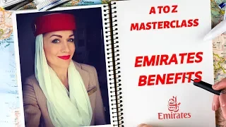 ✈️ Emirates Cabin Crew Benefits & Perks | Free Flight Tickets + More