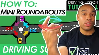 Mini Roundabouts Explained and Demonstrated | Driving Tutorial | Updated 2023