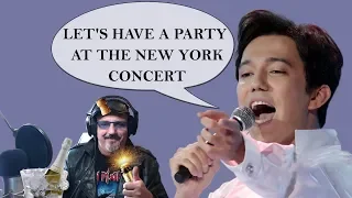 DIMASH LIVE STREAM PARTY (PART 2) NEW YORK CONCERT PLUS A SONG BY DIANA NAVARRO
