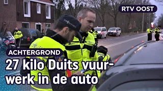 Vuurwerkcontrole aan de grens: “Vuurwerk was voor kleinkinderen” | RTV Oost