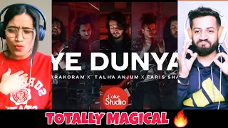 Coke Studio | Ye Dunya | Karakoram x Talha Anjum x Faris Shafi | Season 14 Reaction