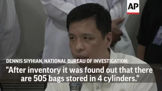 604 Kilos of Drugs Seized in Philippines