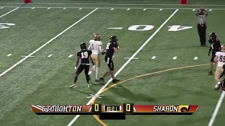 Stoughton vs Sharon High School Football 10/20/23