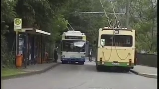 Obus in Solingen - Trolleybuses in Solingen in 2002