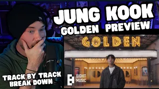 Metal Vocalist First Time Reaction - 정국 (Jung Kook) 'GOLDEN' Preview