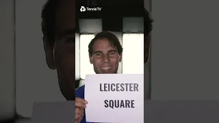 When Rafa Nadal Tried To Pronounce London Tube Stations 🤣