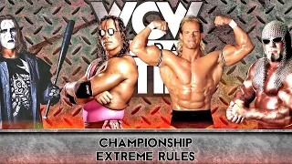 WWE 2K23 Sting vs Bret Hart vs  Lex Luger vs Scott Steiner - Extreme Rules