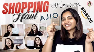 Westside, Ajio and Amazon Shopping Haul | Nakshathra Nagesh
