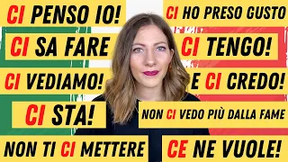 ALL Italian Expressions with CI that Italians Use Every Day (unmissable Italian class!) 🇮🇹