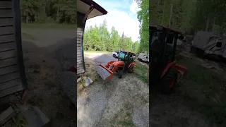 Kubota B2650 (Bucket Fail) #shorts