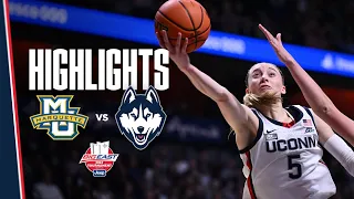 HIGHLIGHTS | UConn Women’s Basketball vs. Marquette | BIG EAST Semifinal