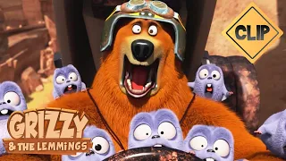 🏜️ For a drop of Yummy... 🐻🐹 Grizzy & the Lemmings / Cartoon