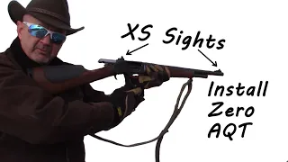 XS Sights on the Marlin Guide Gun - Install, Zero, AQT