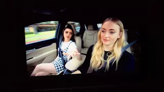 Game of Thrones, Maisie Williams and Sophie Turner Carpool Karaoke