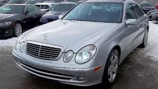 2005 Mercedes-Benz E-Class E500 4MATIC AWD / NAVI / SUNROOF