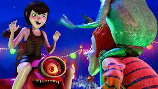 Fiesta de piscina de monstruos | Hotel Transylvania | Clip en Español