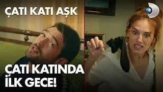 Ateş ve Yasemin'in çatı katında ilk geceleri! - Çatı Katı Aşk 1. Bölüm