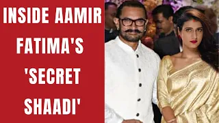 Truth Behind #AamirKhan Fatima Sana Shaikh Secret Wedding Stories