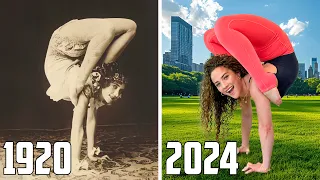 Contortionists in 1920 VS 2024