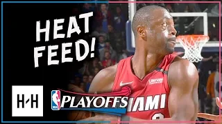 Dwyane Wade VINTAGE Full Game 2 Highlights Heat vs 76ers 2018 Playoffs - 28 Points, DAGGER!