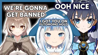 Gura and Kroni are making another kind of content warning 【HOLOLIVE EN】