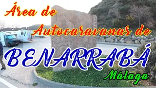 Área de Autocaravanas de Benarrabá (Málaga)