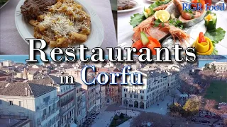 Restaurants in Corfu Greece