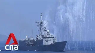 Taiwan simulates intercepting Chinese sea attack in annual drill