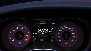 DODGE CHARGER SRT HELLCAT TOP SPEED ACCELERATION