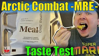 US Military MCW (Meal Cold Weather) Arctic MRE Field Ration | Tetrazzini Meal Ready To Eat Review