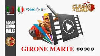 Clash Of Clans -ITC- WLC - Girone Marte Classifica Finale